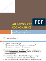 Introduction To Econometrics