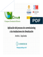 Commtech Aplicacion Del Proceso de Commissioning Instalaciones de Climatizacion Congreso Climaplus 2011