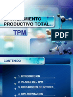 Tpm Mantenimiento Productivo Total 2011 - i