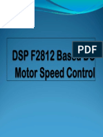 DSP f2812 Based DC Motor Speed Control - PPT