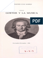 Goethe y La Música - CC746