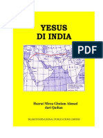 Yesus Di India - Hazrat Mirza Ghulam Ahmad Dari Qadian