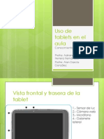 Uso de Tablets en El Aula