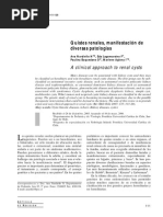 Quistes Renales. Revista Medica de Chile.