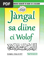 Teere Jangal Sa Diine Ci Wolof Allaaji Jibi Sey | PDF