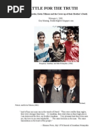 Download Battle for the Truth -- Iddo Netanyahu Kevin Tillman and the Cover-Up of their Brothers Deaths February 4 2008 by Guy Montag SN23784351 doc pdf