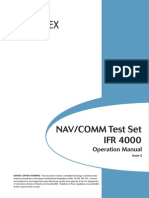 IFR4000 Operation Manual, Issue2