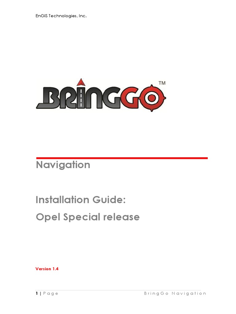 BringGo Navigation Installation Guide | PDF | Android (Operating System ...