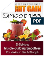Weight Gain Smoothies