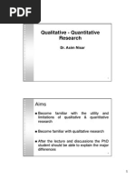 Qualitative Quantitative