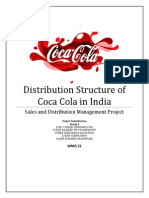 Coca Cola Sales and Distribution