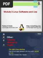 Linux Softwares and Use