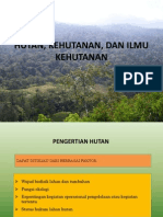 Hutan Kehutanan Dan Ilmu Kehutanan PDF