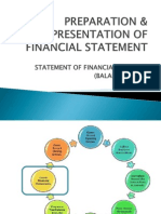 Statement of Financial Position (Balance Sheet)