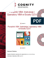Kurs VBA - Instrukcje i operatory VBA w Excelu Cz.II.pptx