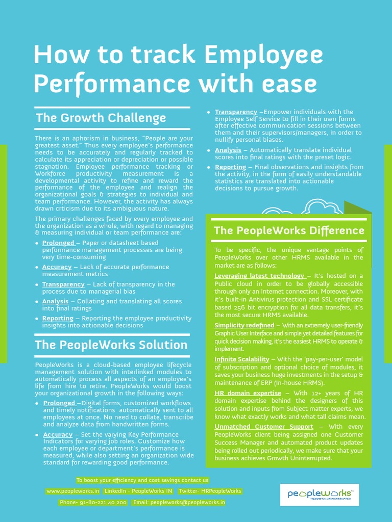 Track Employee Perfomance | PDF | Employment | Information Technology