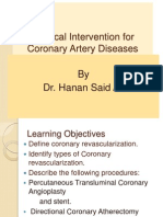 Surgical Intervention for Coronary Artery Diseases (1)