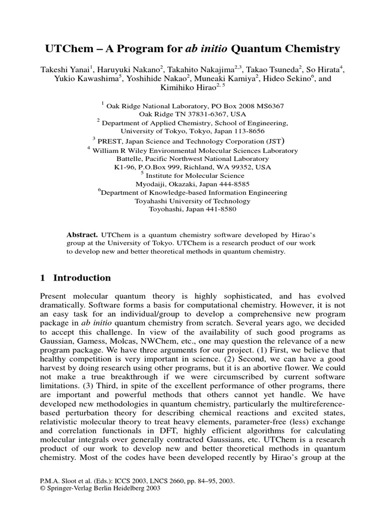 Utchem Software Download Free