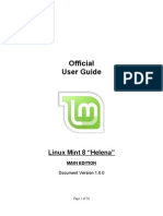 Linux Mint 8 Helena User Guide