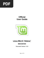 Linux Mint 8 Helena User Guide