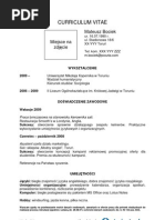 Download Wzr CV - Mateusz Bociek by Students_pl SN23787361 doc pdf