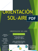 SEMANA VII - Orientación Sol - Aire