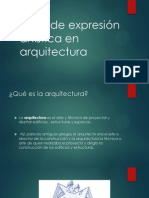 Taller de Expresión Artística en Arquitectura