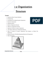 Optimize Logistics Organization Structure