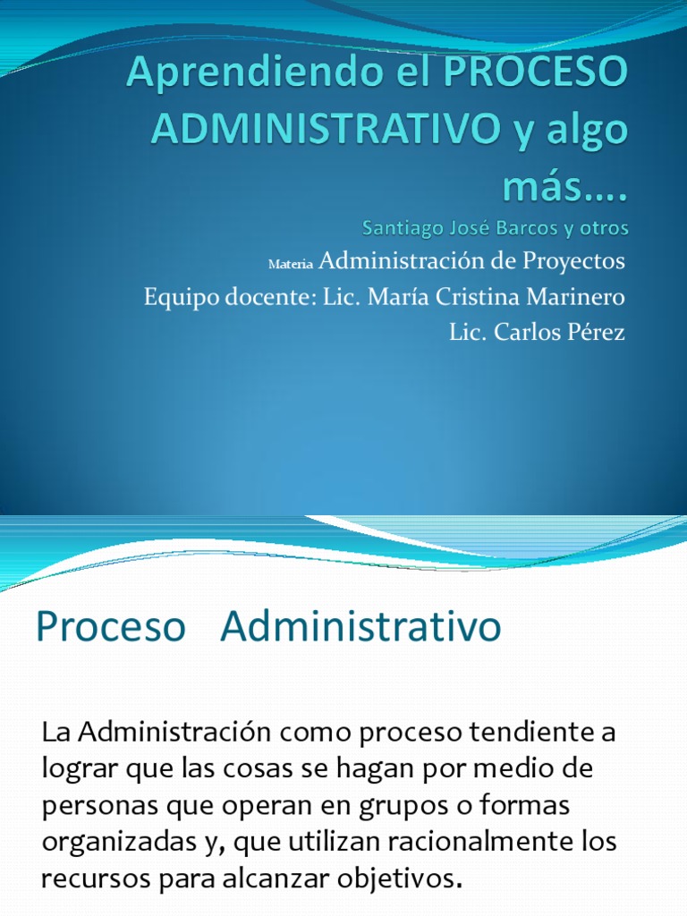Aprendiendo el proceso administrativo y algo m s pdf toma de