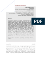 Os efeitos da separação dos pais segundo a psicanálise