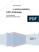 Análisis Socioeconomico UPZ 18. Britalia