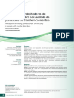 Artigo - Percepção Enfermagem Sexualidade Portadores de Transtornos Mentais