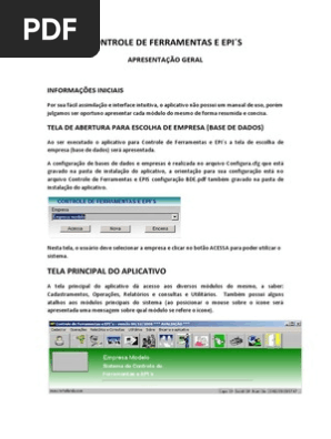Apresentação De Empresa Pdf