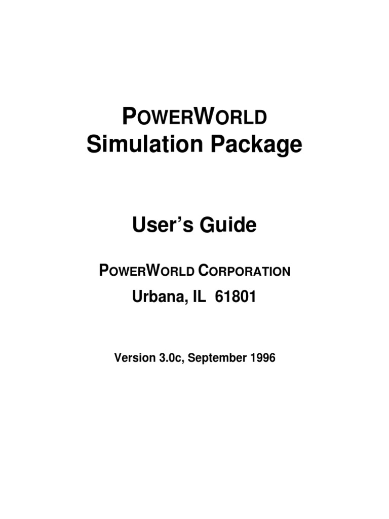 Power World Simulator PDF Transformer Electric Power Transmission