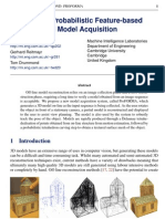 ProFORMA: Probabilistic Feature-Based On-Line Rapid Model Acquisition