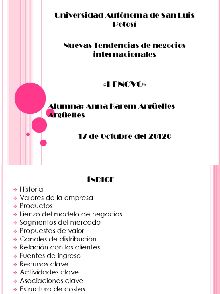 Origen y evolución de Lenovo | PDF | Negocios