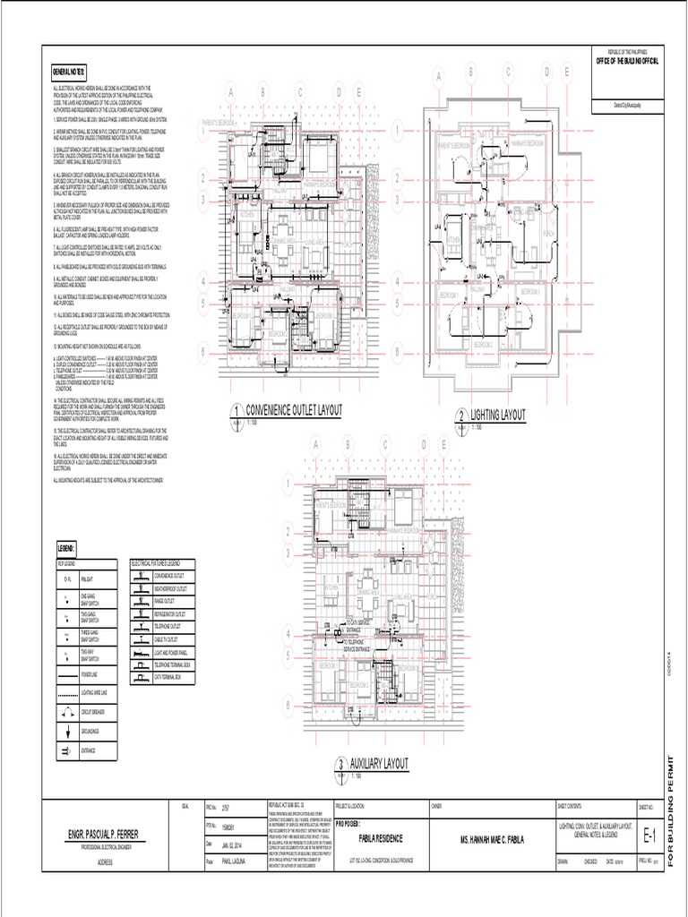 Electrical Plans | PDF | Electrical Wiring | Power (Physics)