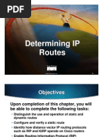 Determining IP Routes: © 2000, Cisco Systems, Inc