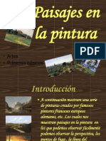 Paisajes en La Pintura