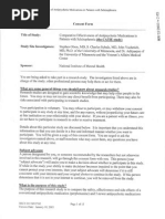 CATIE Study University of Minnesota Consent Form November 13 2003