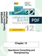 Operations Consulting and Reengineering