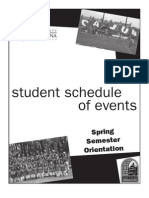 Spring 2010 Student Schedule