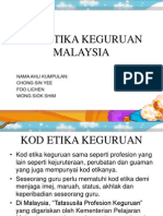 Kod Etika Keguruan Malaysia