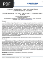 Florações de Algas e Toxinas