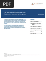Log Management Best Practices
