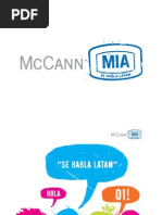 McCann MIA Credentials