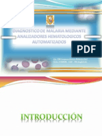 Diagnostico de Malaria Mediante Analizadores Hematologicos Automatizados