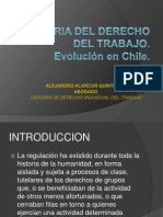 Historia Del Derecho Del Trabajo. Evolucion Chilena