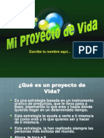 Proyecto de Vida