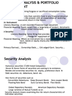 Security Analysis & Portfolio Management by Ankur Mittal